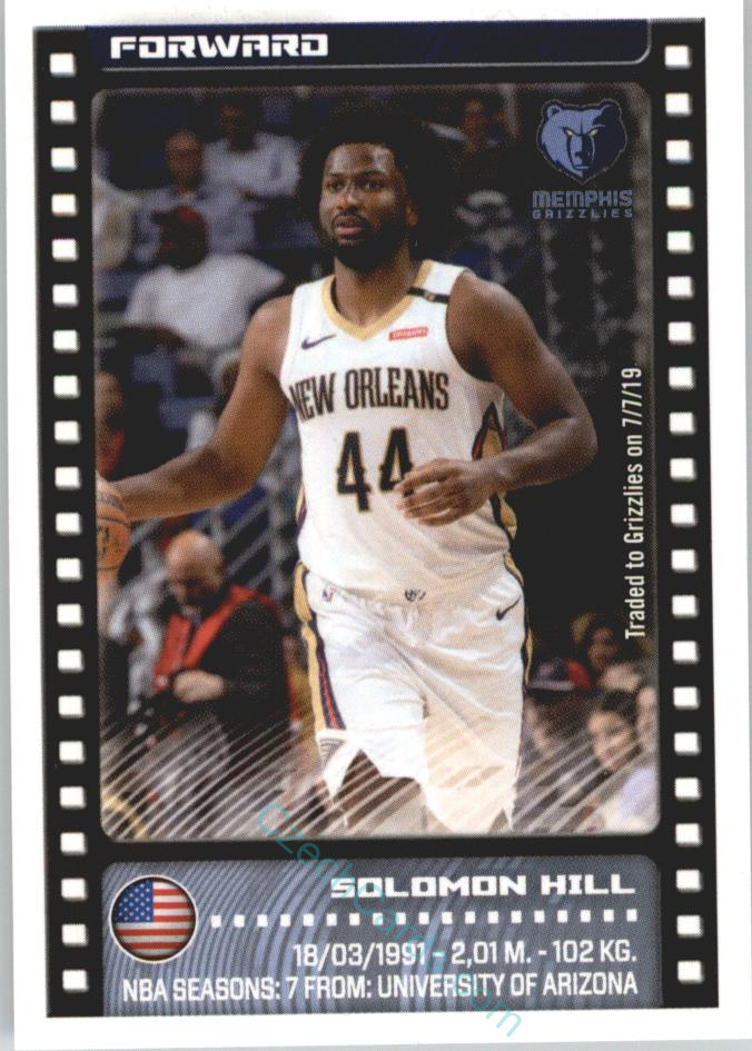 Solomon Hill 2019/20 Panini sticker Euro ed. #308