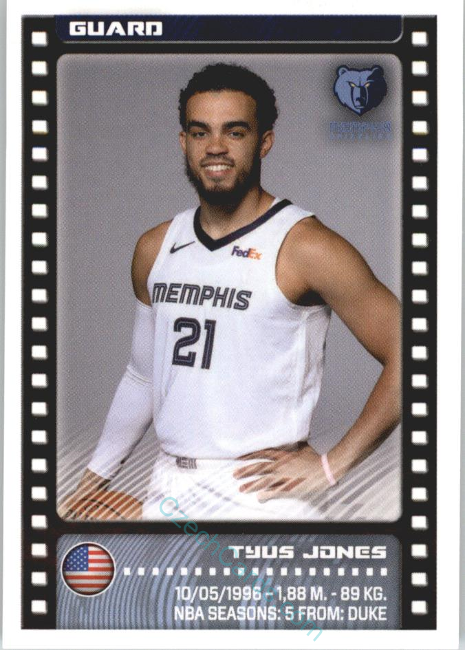 Tyus Jones 2019/20 Panini sticker Euro ed. #311