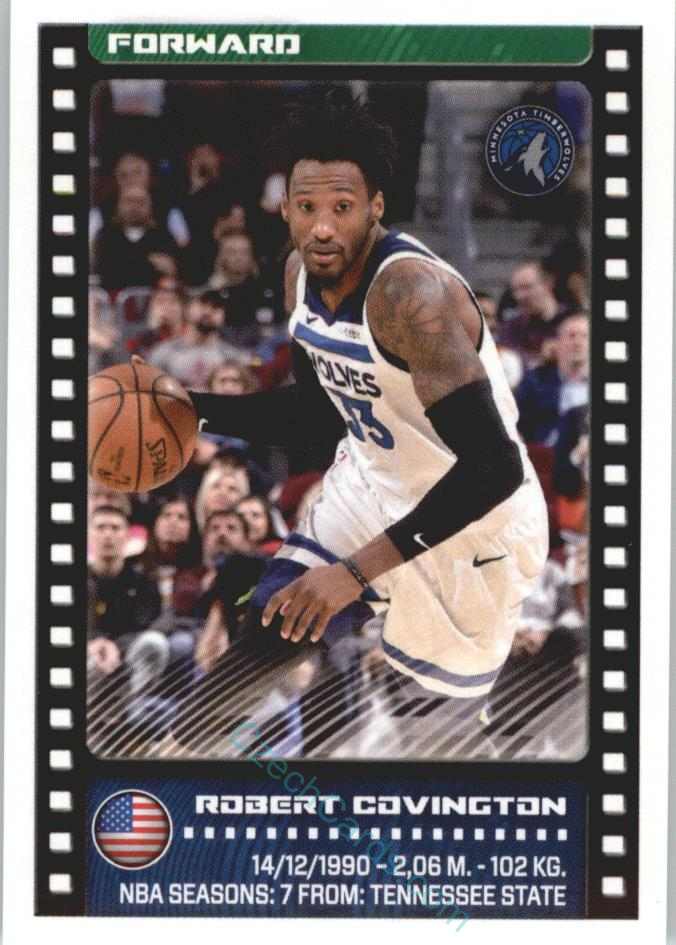 Robert Covington 2019/20 Panini sticker Euro ed. #319