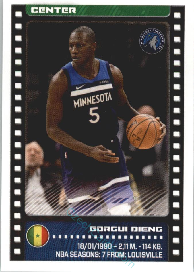 Gorgui Dieng 2019/20 Panini sticker Euro ed. #320