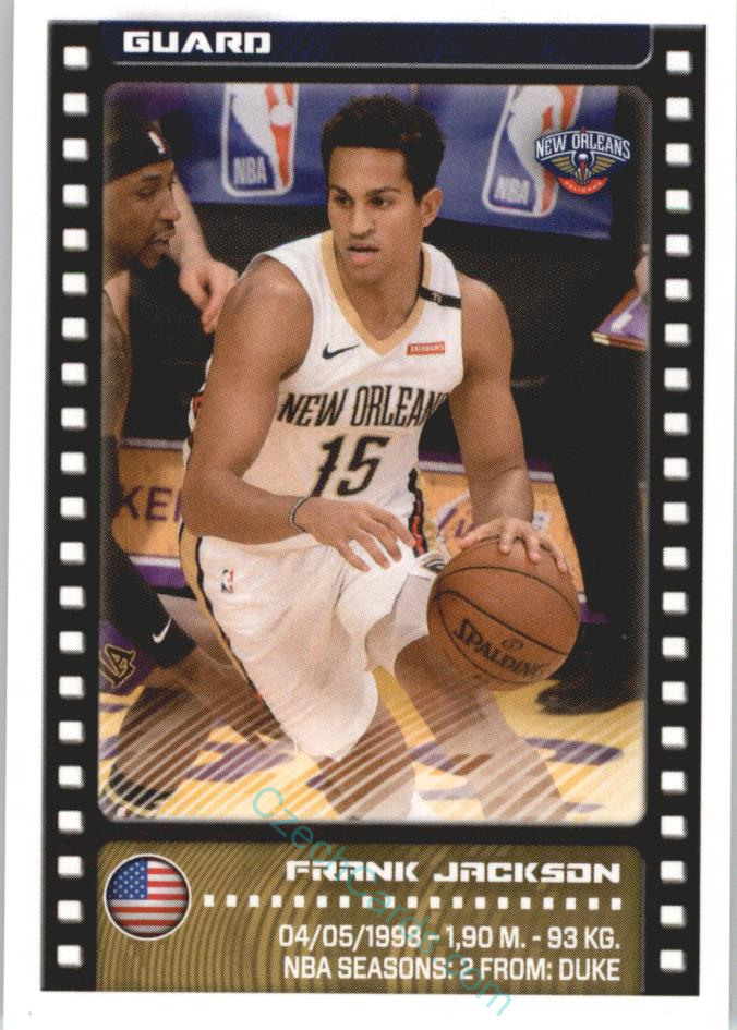 Frank Jackson 2019/20 Panini sticker Euro ed. #336