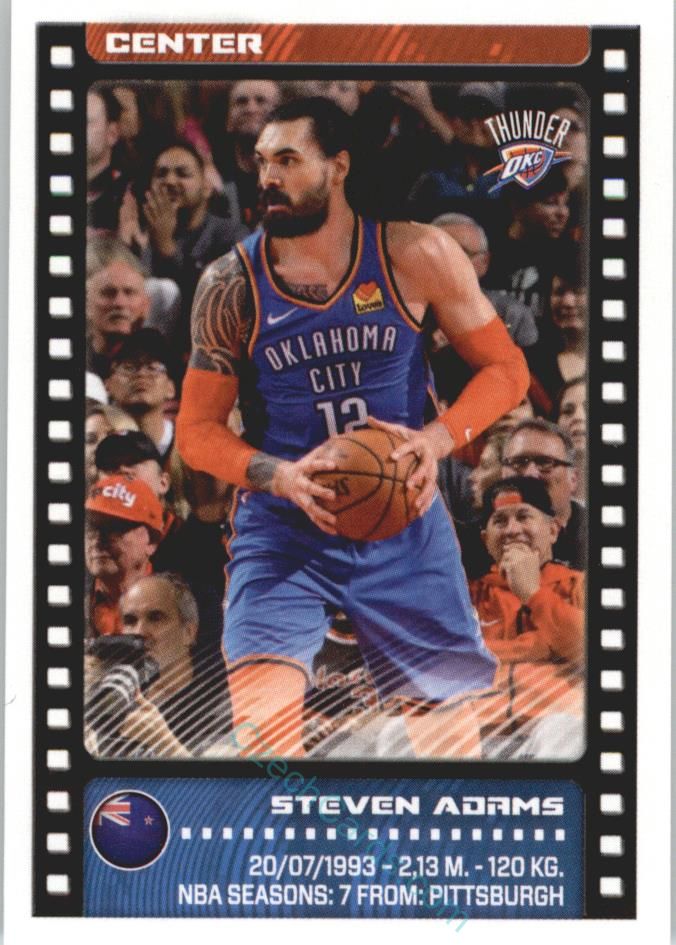 Steven Adams 2019/20 Panini sticker Euro ed. #344