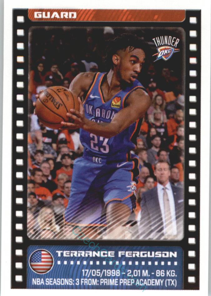 Terrance Ferguson 2019/20 Panini sticker Euro ed. #345
