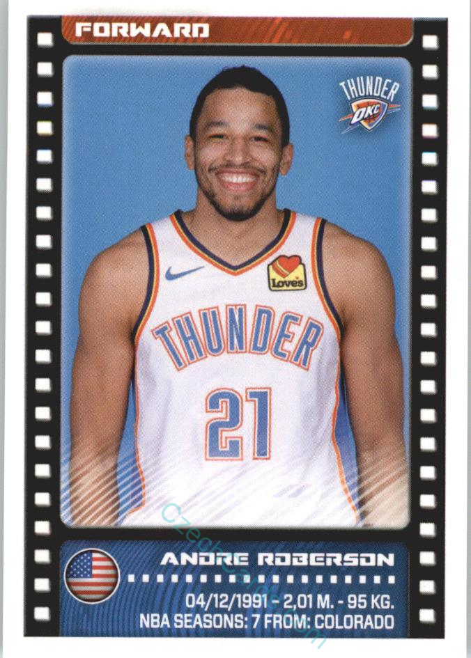 Andre Roberson 2019/20 Panini sticker Euro ed. #350