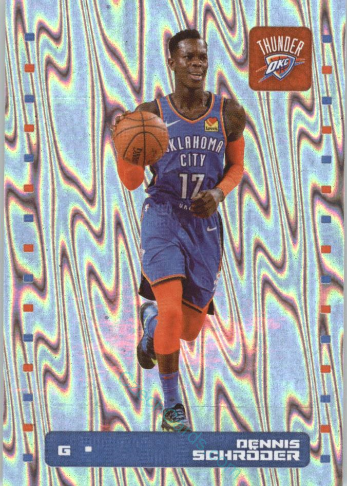 Dennis Schröder 2019/20 Panini sticker Euro ed. foil #353