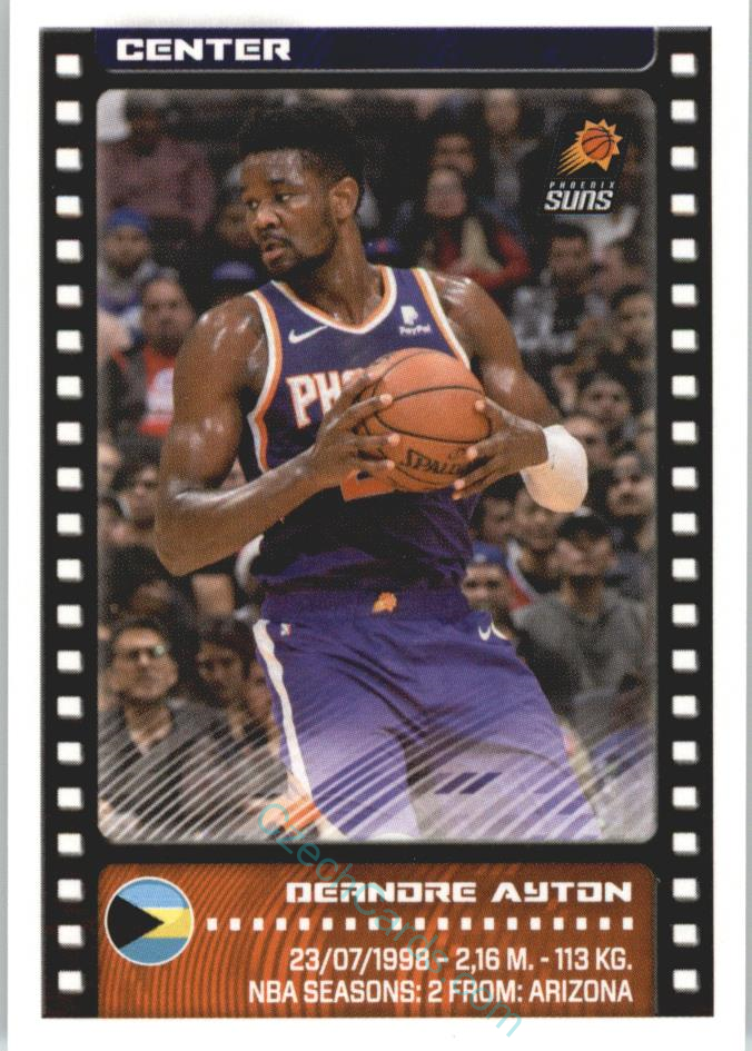 Deandre Ayton 2019/20 Panini sticker Euro ed. #357