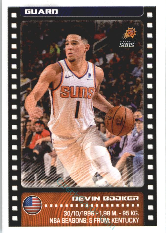 Devin Booker 2019/20 Panini sticker Euro ed. #358