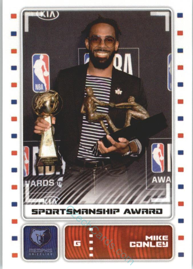 Mike Conley 2019/20 Panini sticker Euro ed. #428