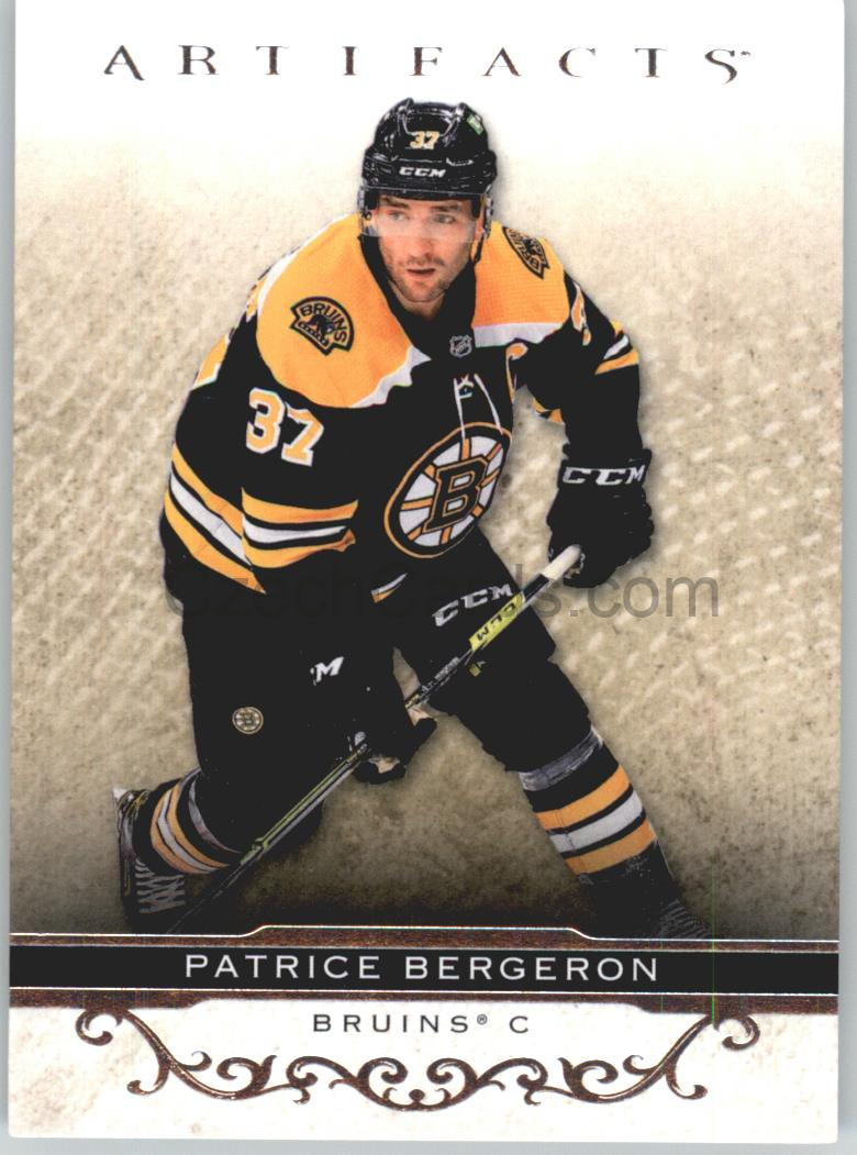 Patrice Bergeron 2021/22 UD Artifact #40