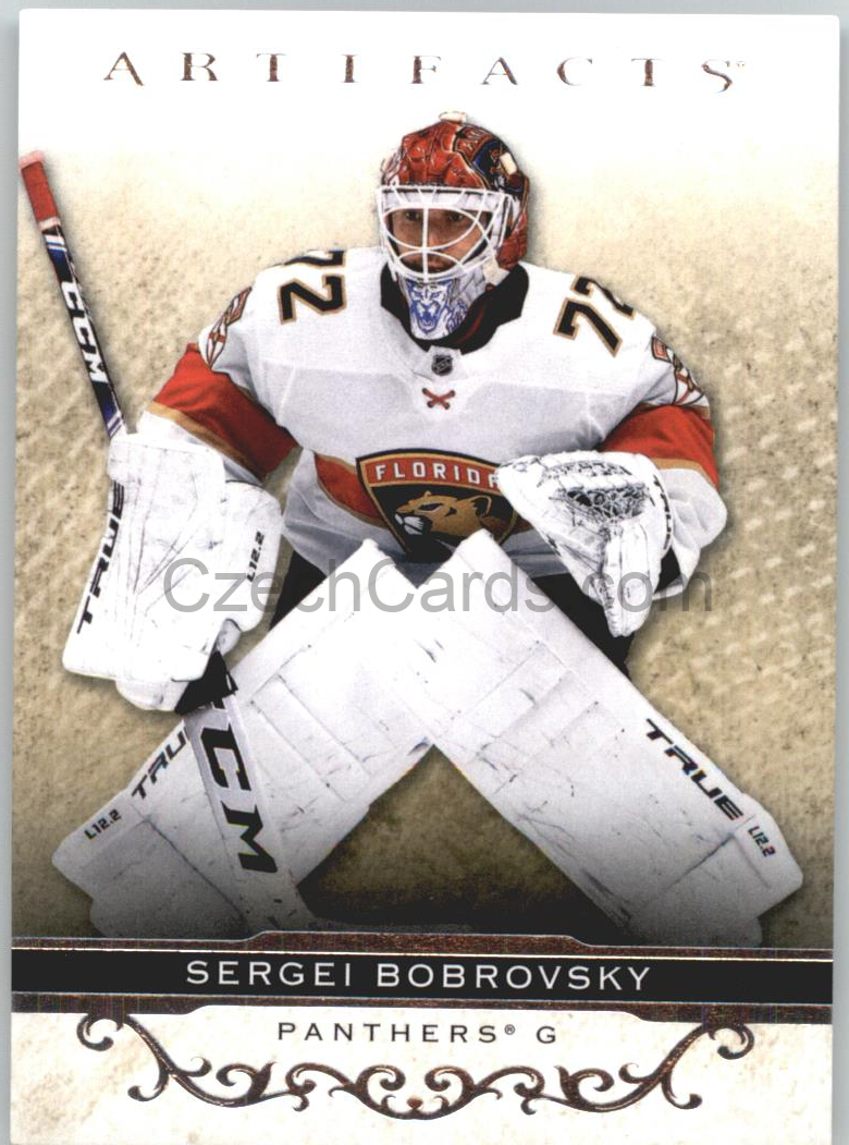 Sergei Bobrovsky 2021/22 UD Artifact #65