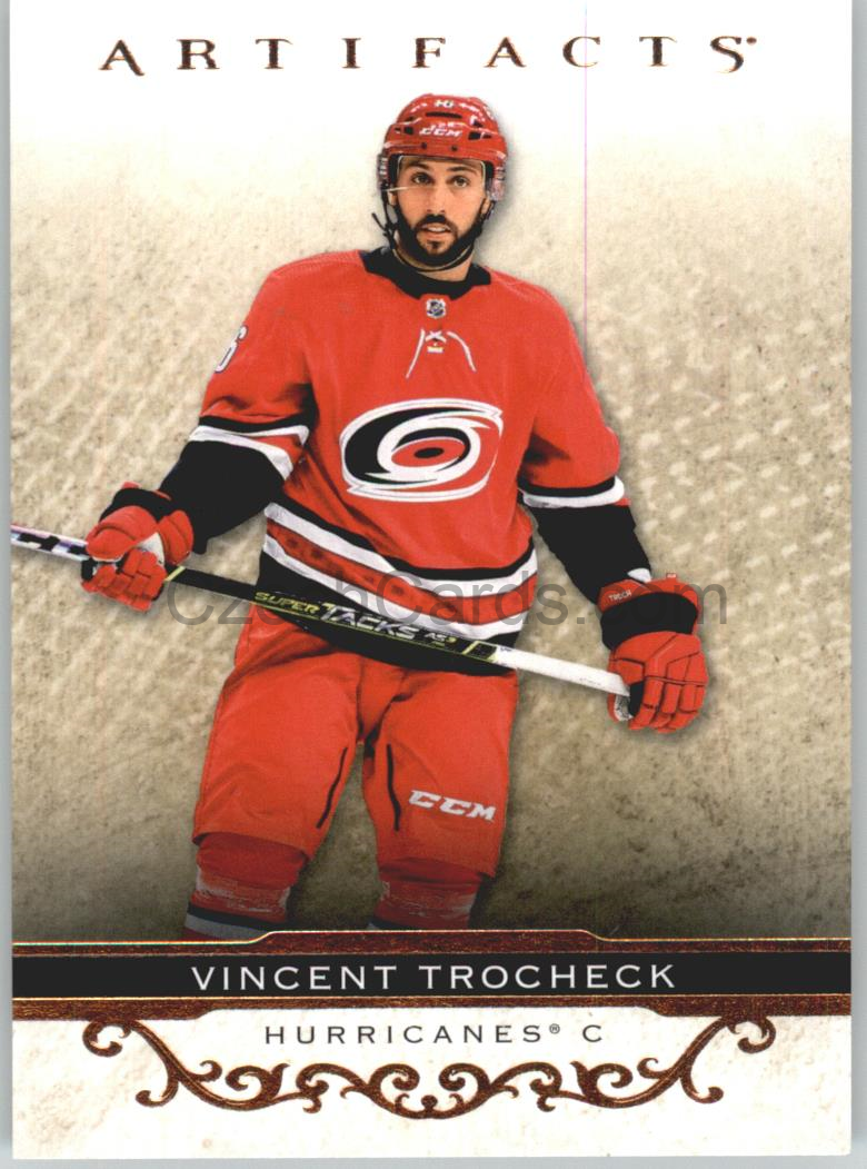 Vincent Trocheck 2021/22 UD Artifact Rose Gold #32