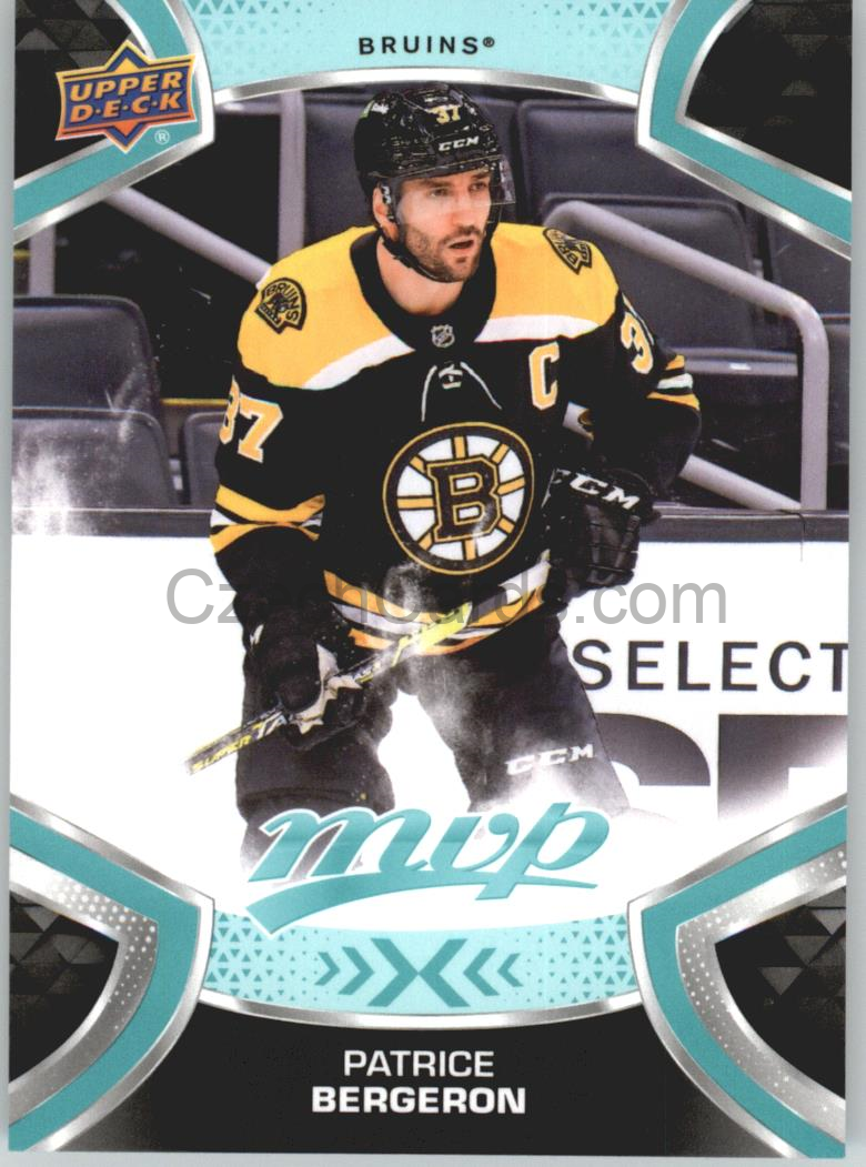 Patrice Bergeron 2021/22 UD MVP #37