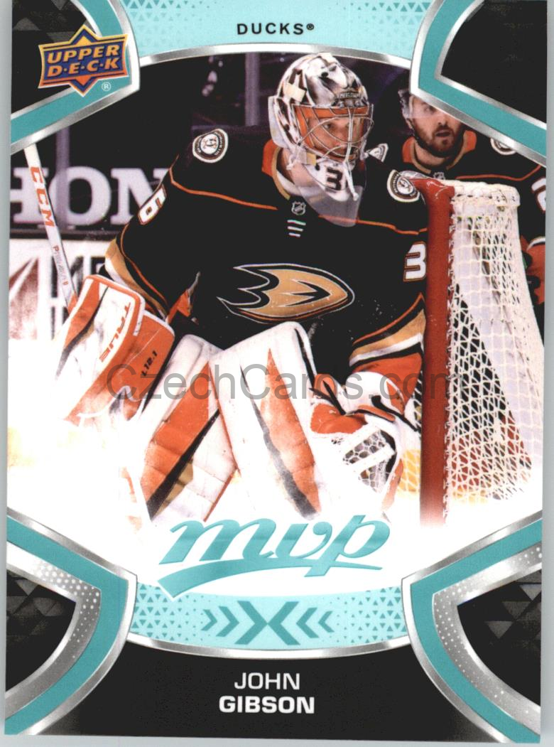 John Gibson 2021/22 UD MVP #40