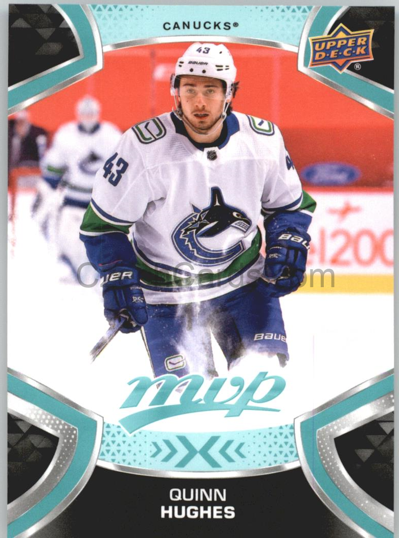 Quinn Hughes 2021/22 UD MVP #43