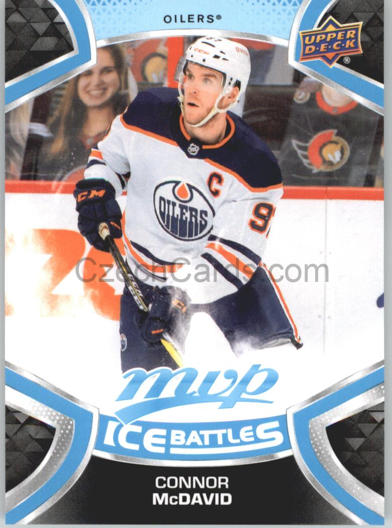 Connor McDavid 2021/22 UD MVP Ice Battles #220 sp