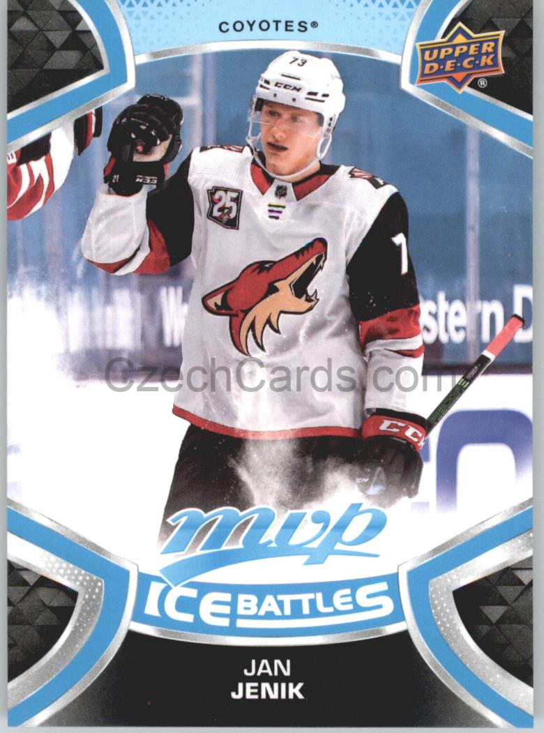 Jan Jenik 2021/22 UD MVP Ice Battles #238 sp