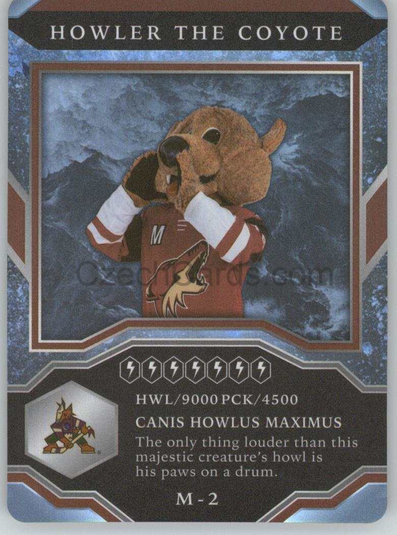 Howler The Coyote Mascot 2021/22 UD MVP #M-2 