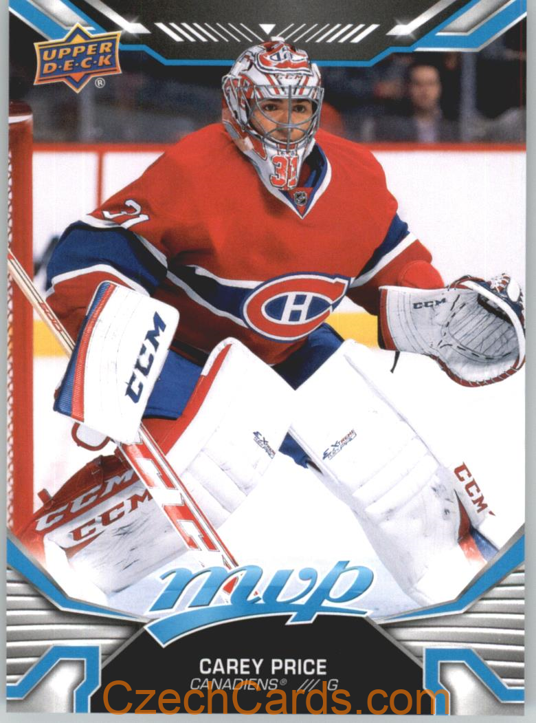 Carey Price 2022/23 UD MVP #3