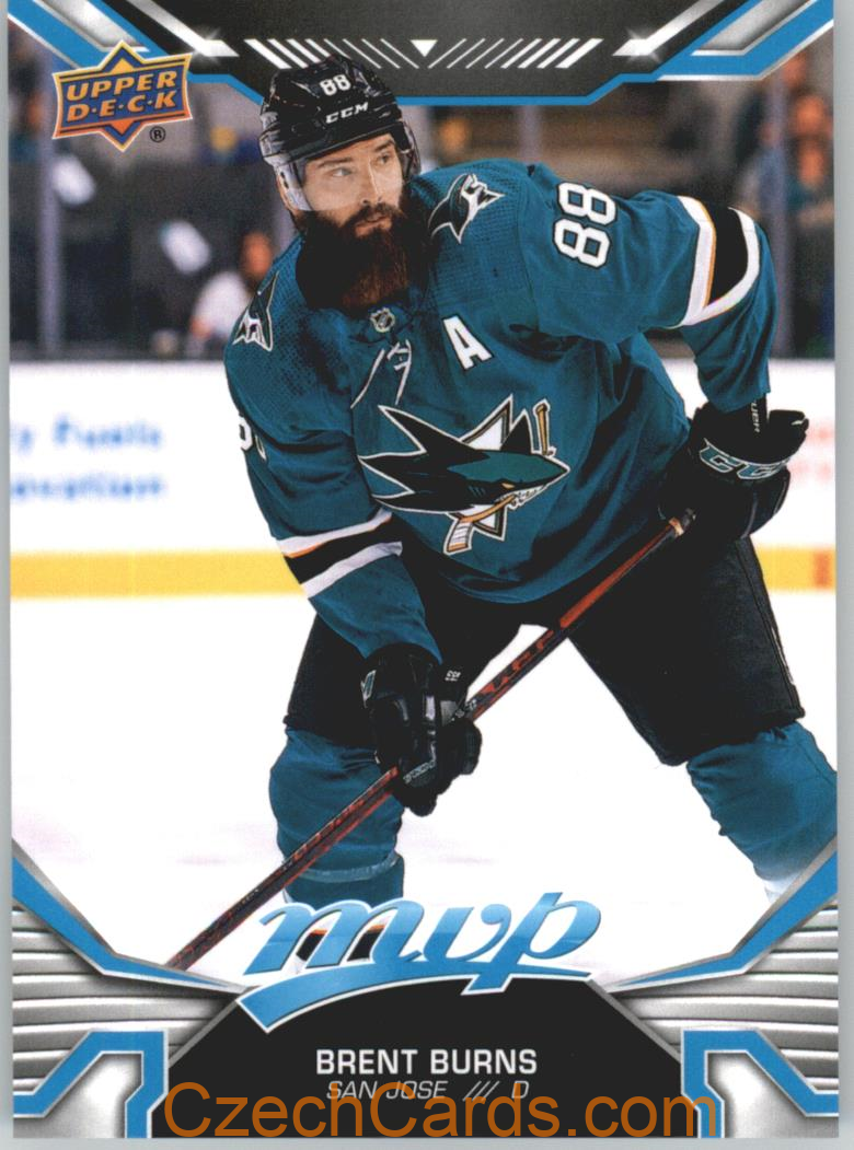 Brent Burns 2022/23 UD MVP #20