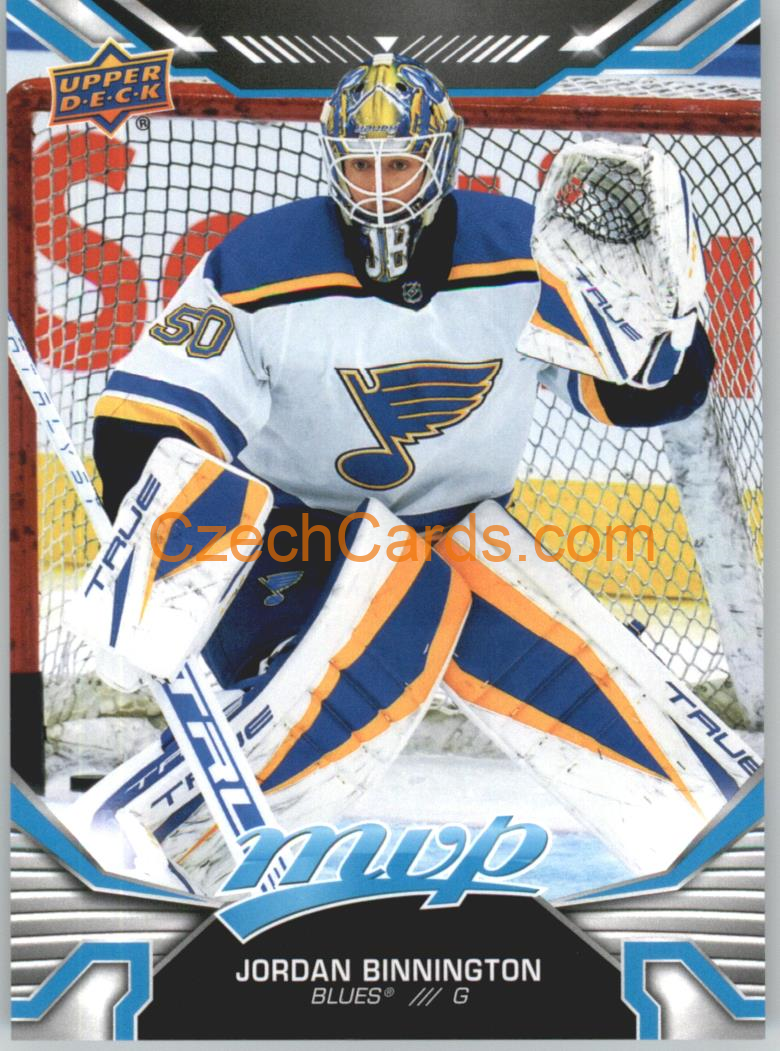 Jordan Binnington 2022/23 UD MVP #35