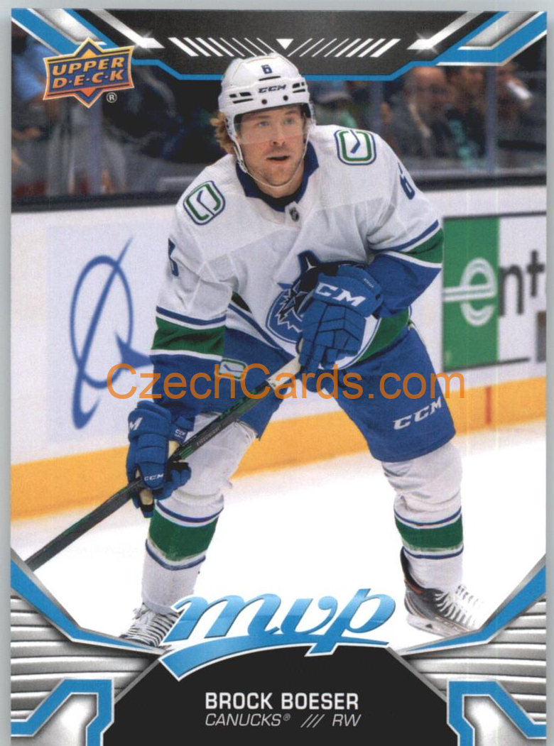 Brock Boeser 2022/23 UD MVP #62