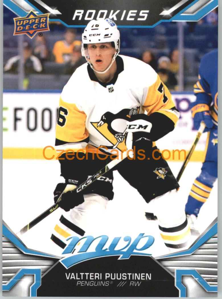 Valteri Puustinen 2022/23 UD MVP #247 SP Rookies