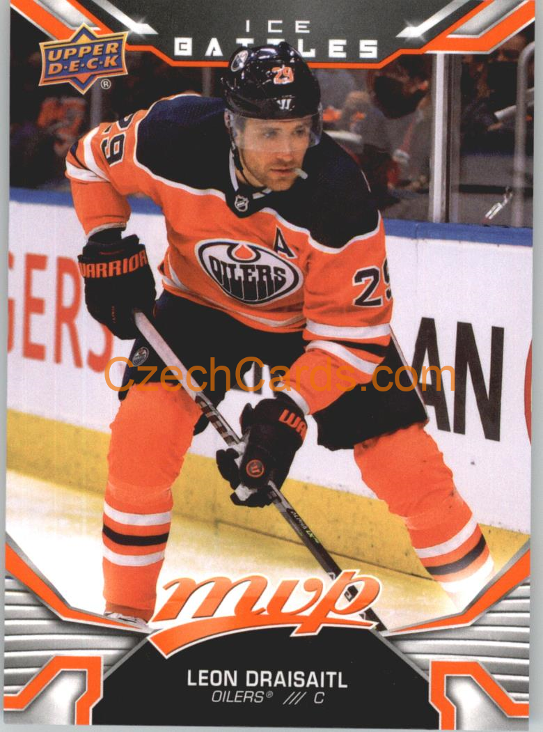 Leon Draisaitl 2022/23 UD MVP Ice Battles #219 SSP
