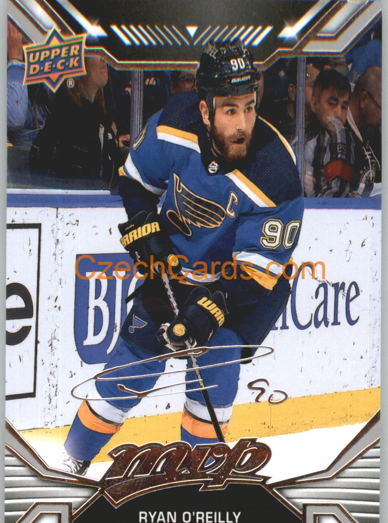 Ryan O'Reilly 2022/23 UD MVP Silver Script #21