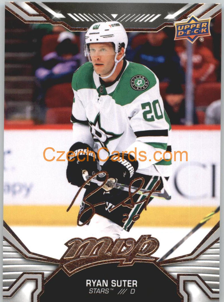 Ryan Sutter 2022/23 UD MVP Silver Script #139