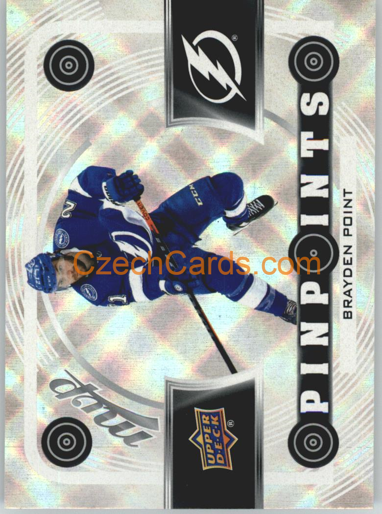 Brayden Point 2022/23 UD MVP Pinpoints #PP-17 
