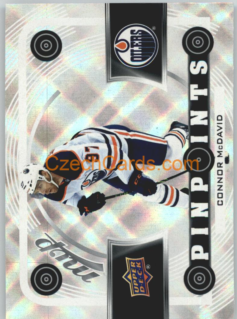 Connor McDavid 2022/23 UD MVP Pinpoints #PP-25 