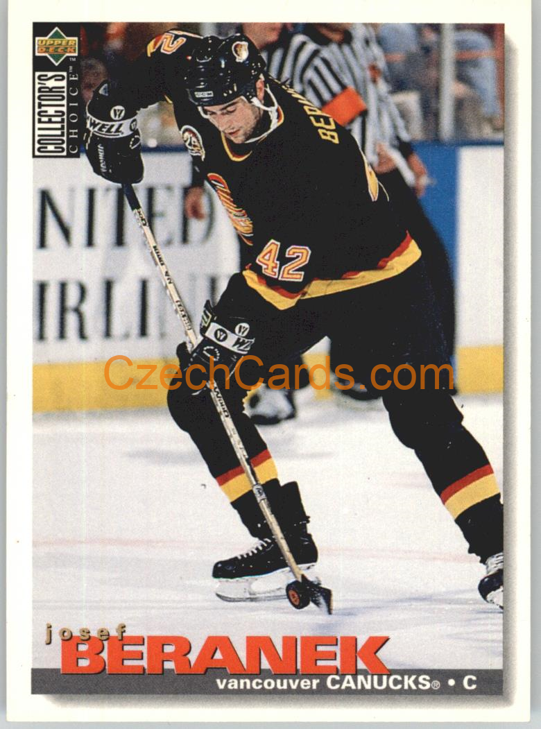 Josef Beranek 1995/96 UD Collector Choice #312