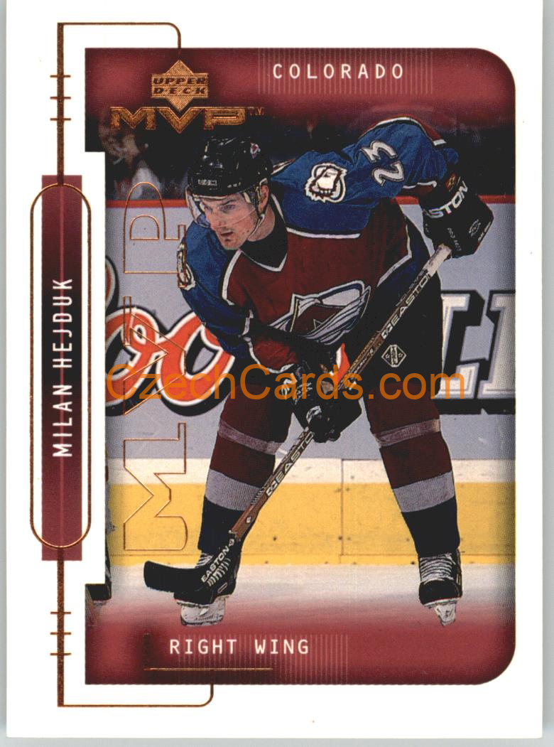 Milan Hejduk 1998/99 UD MVP #58