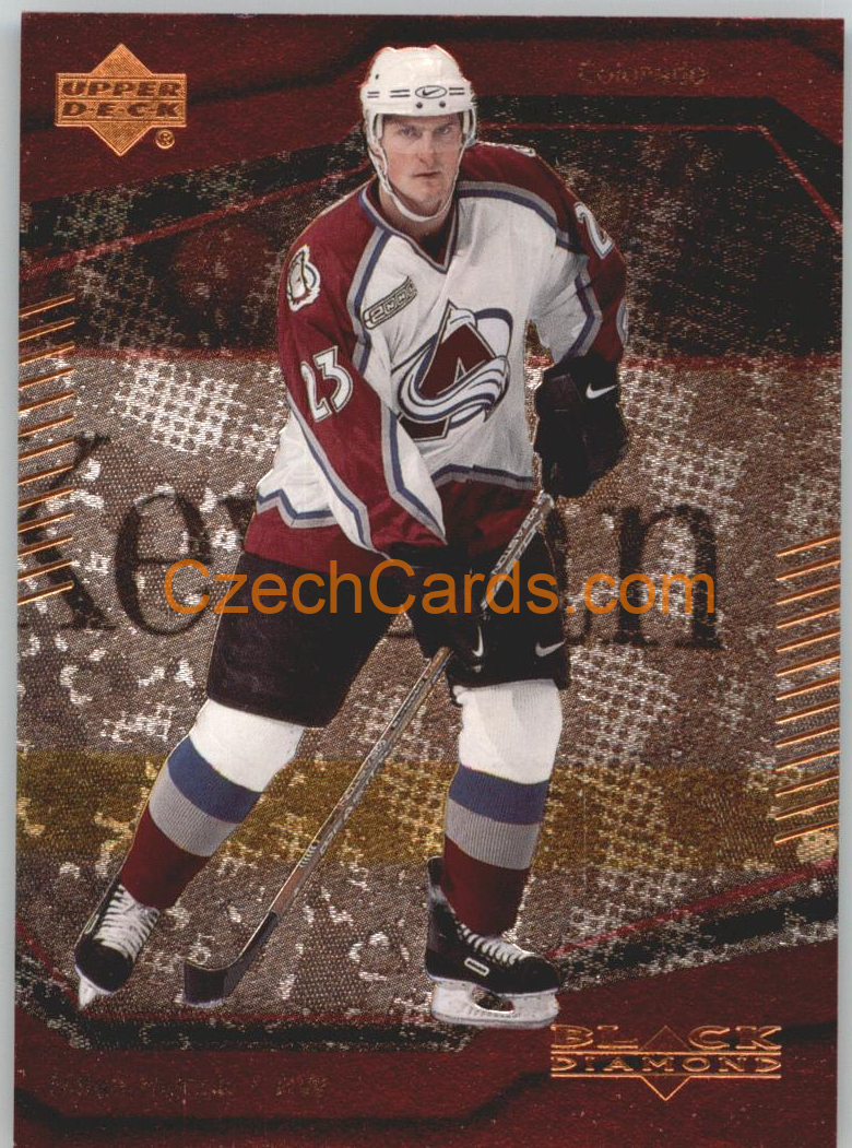 Milan Hejduk 2000/01 UD Black Diamond #16