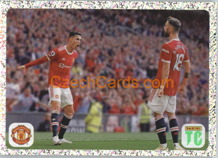Ronaldo Manchester United Top Moment 2022 Panini Top Class Sticker #6