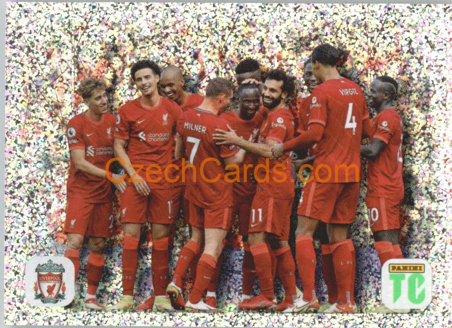 Liverpool Celebration 2022 Panini Top Class Sticker #41