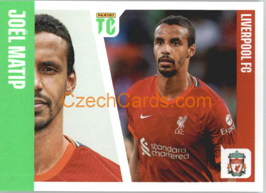 Joël Matip 2022 Panini Top Class Sticker #52