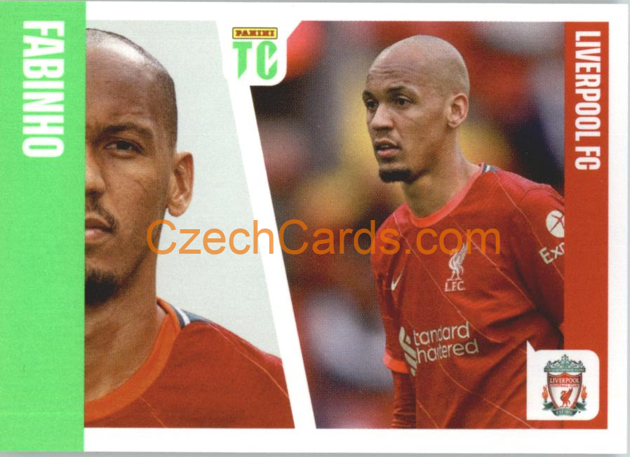 Fabinho 2022 Panini Top Class Sticker #55