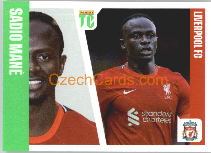 Sadio Mané 2022 Panini Top Class Sticker #63