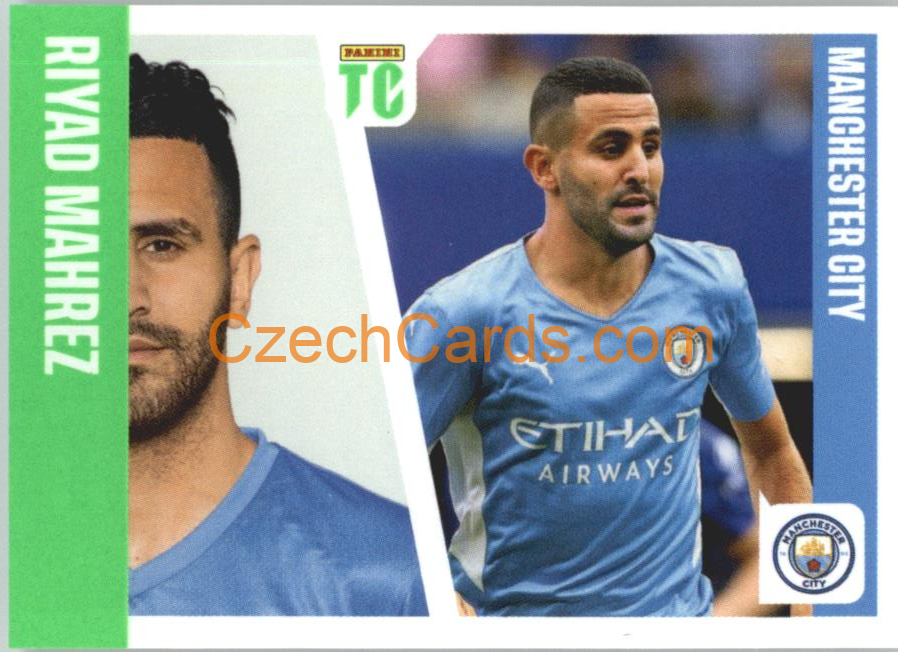 Riyad Mahrez 2022 Panini Top Class Sticker #85
