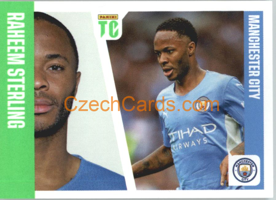 Raheem Sterling 2022 Panini Top Class Sticker #88