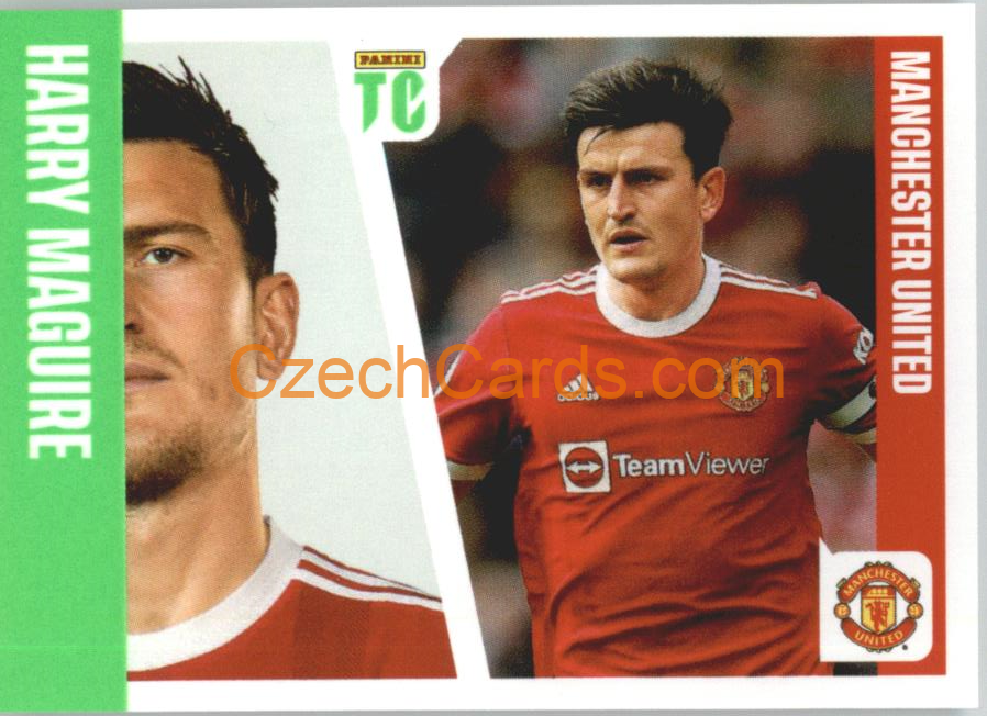 Harry Maguire 2022 Panini Top Class Sticker #100