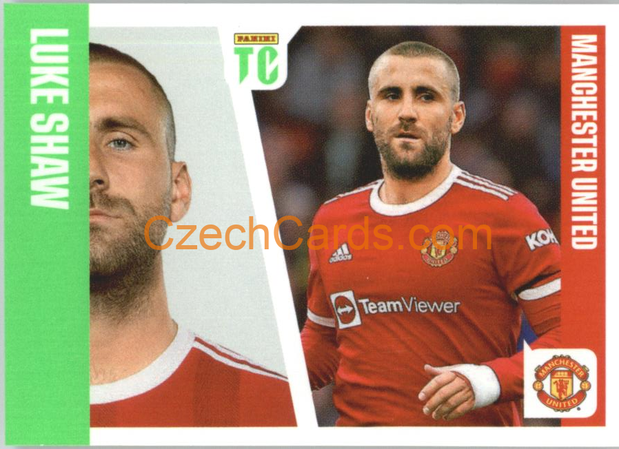 Luke Shaw 2022 Panini Top Class Sticker #102