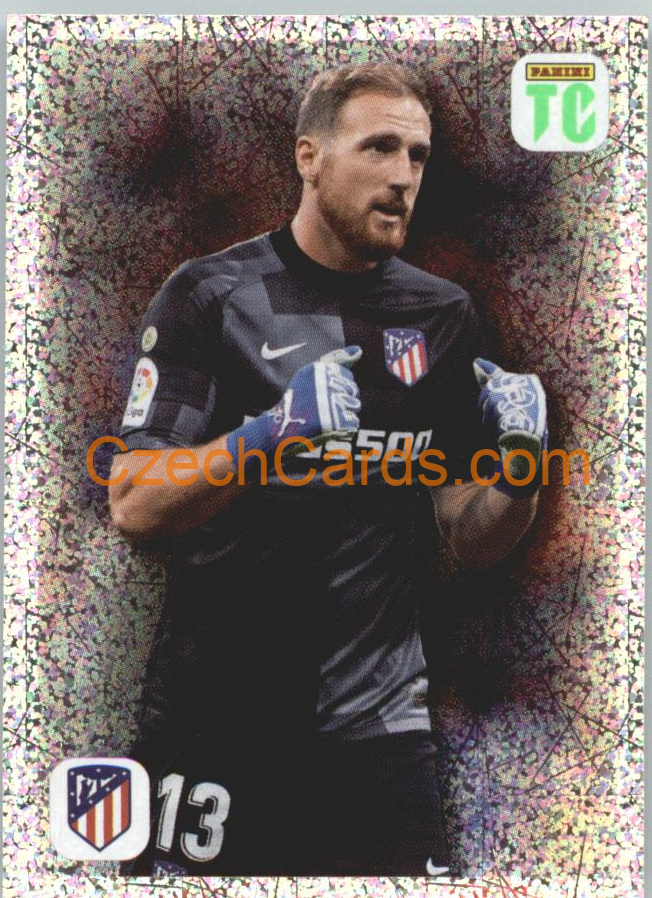 Jan Oblak - Top Stats 2022 Panini Top Class Sticker #117
