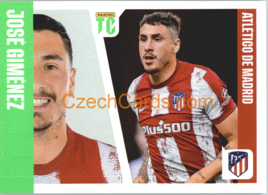José Giménez 2022 Panini Top Class Sticker #124