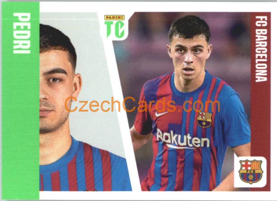 Pedri 2022 Panini Top Class Sticker #154