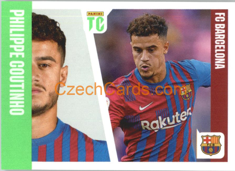Philippe Coutinho 2022 Panini Top Class Sticker #158