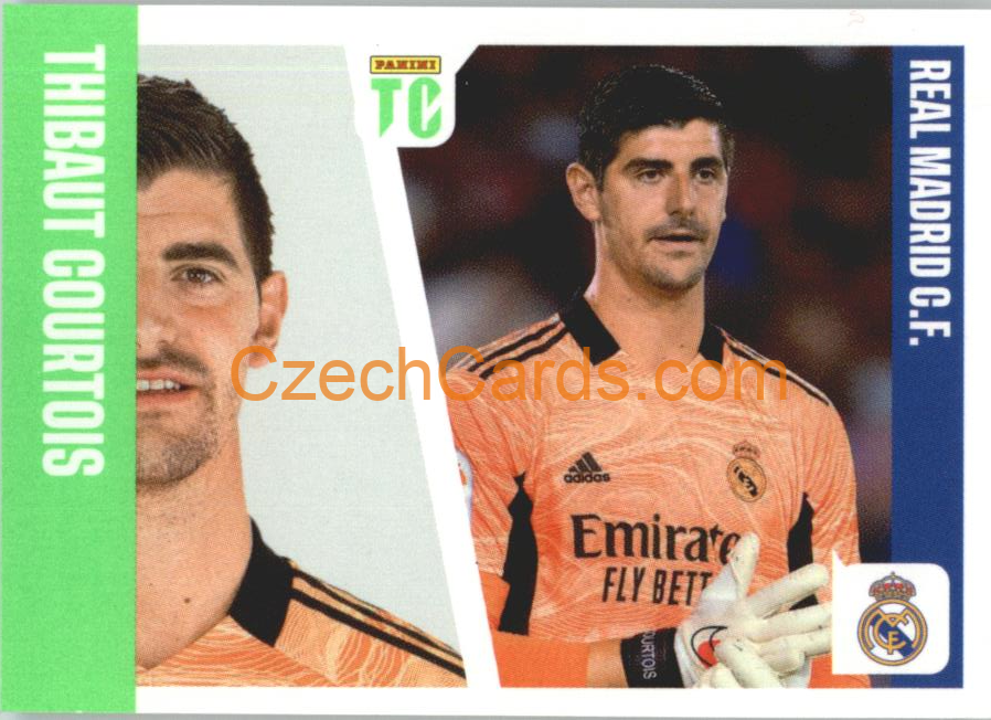 Thibaut Courtois 2022 Panini Top Class Sticker #169