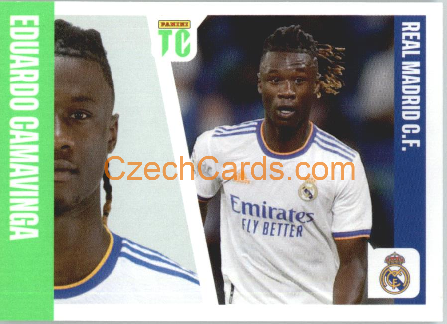 Eduardo Camavinga 2022 Panini Top Class Sticker #176