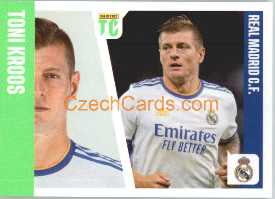 Toni Kroos 2022 Panini Top Class Sticker #178
